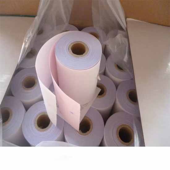 3개 층을 가진 관례 75*60mm 목록 Carbonless 복사 NCR 종이